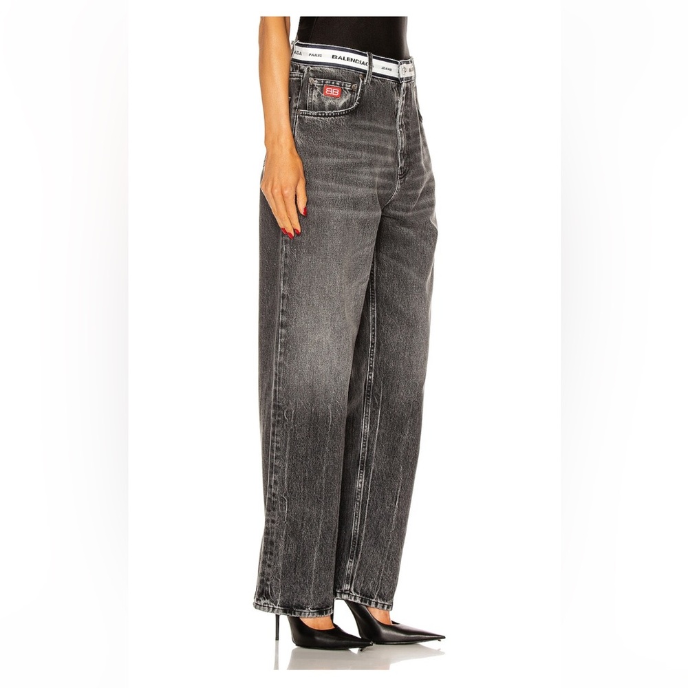 BALENCIAGA Logo Waistband Jean size small - Picture 10 of 11